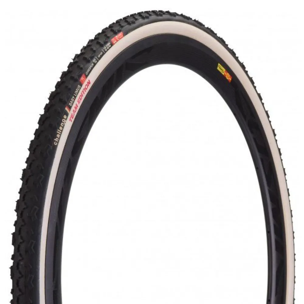 

Гравийная шина Challenge Baby Limus Team Edition Tubular 700C x 33 rigid, черный