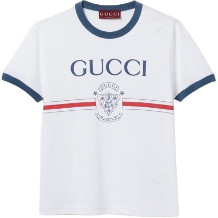 GUCCI Футболка SS25 Regular женская белая — фото 3