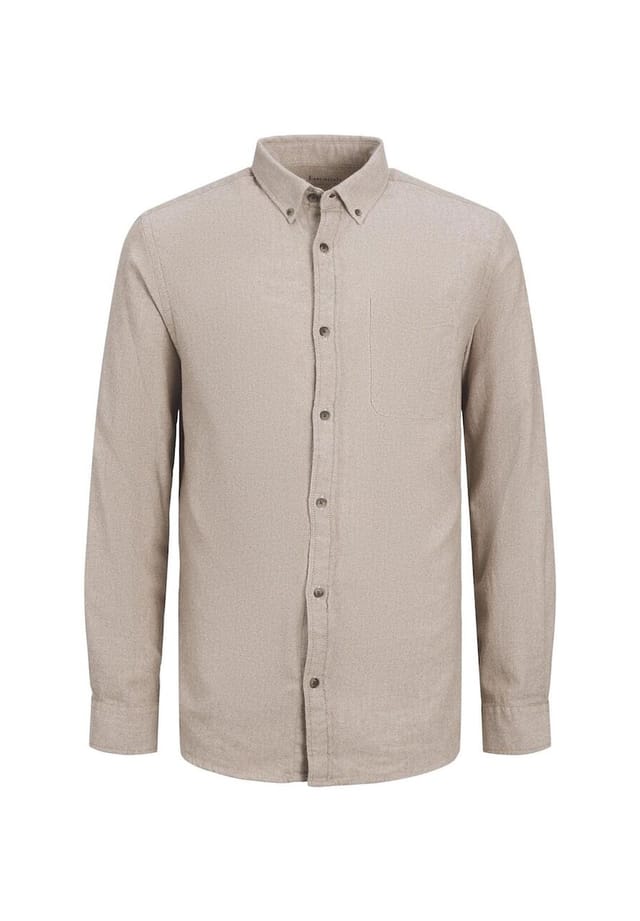 

Рубашка с длинными рукавами Jack & Jones, цвет oatmeal