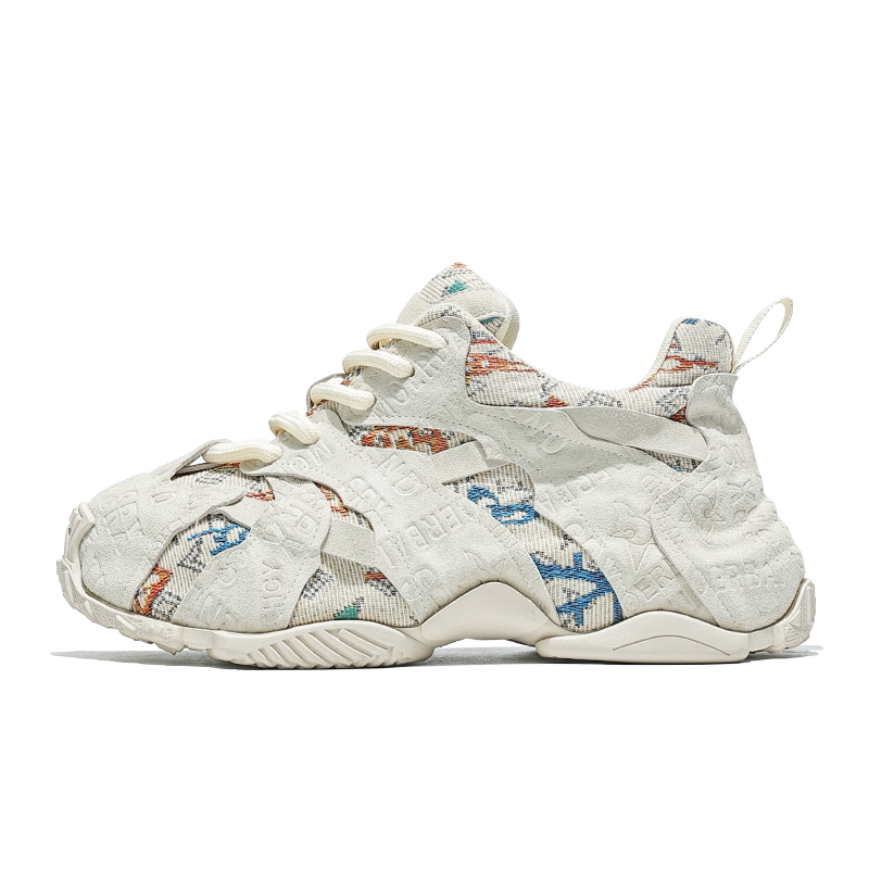 

Кроссовки мужские низкие Chunky Lava Collection Abrasion Resistant, Breathable, Lightweight MOERBAI, белый