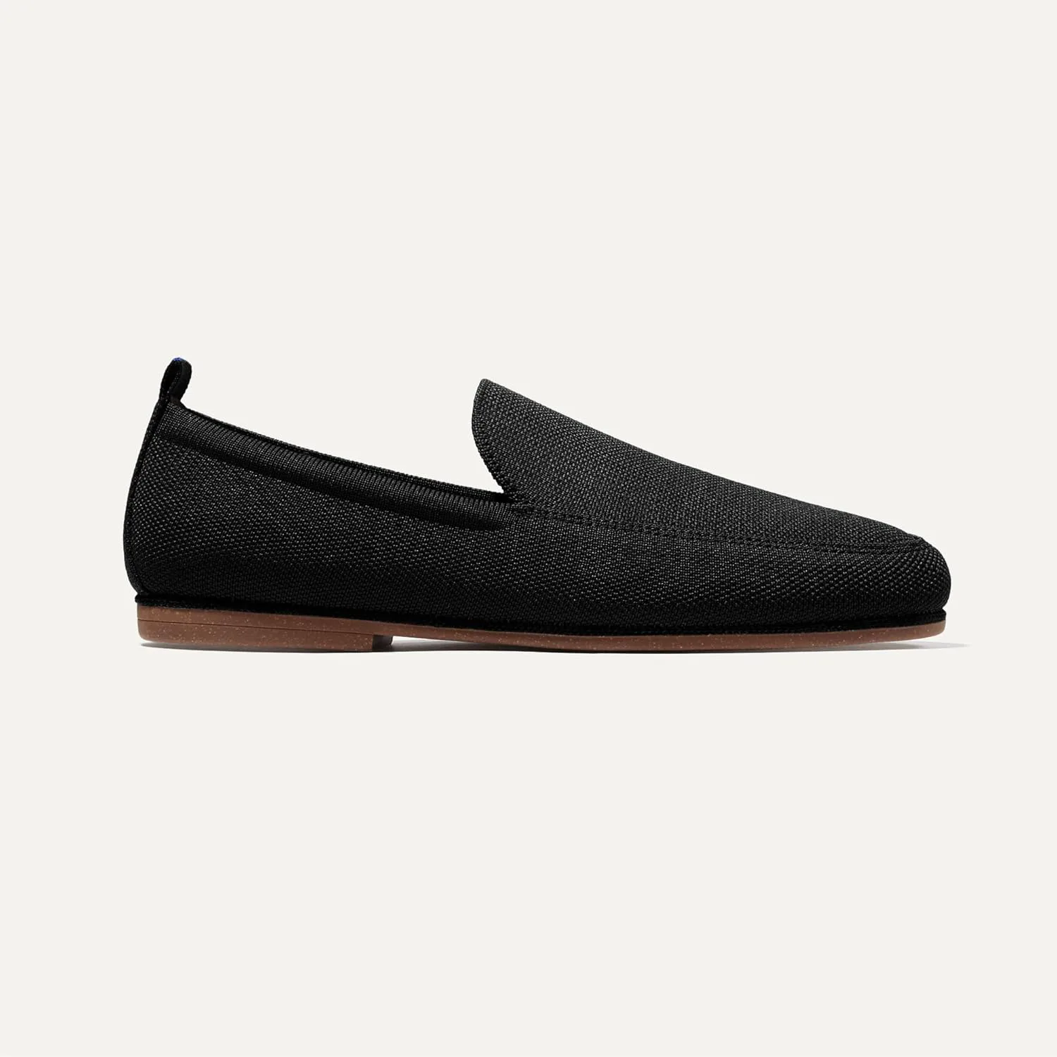 Мужские слипоны Rothy's The Ravello Loafer, повседневные лоферы, изготовленные из переработанных пластиковых бутылок, можно стирать в машине, черный — фото 4