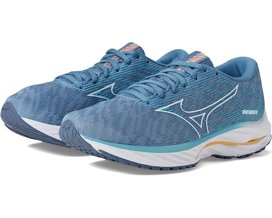 

Кроссовки Mizuno Wave Rider 26, цвет Mountain Spring/White