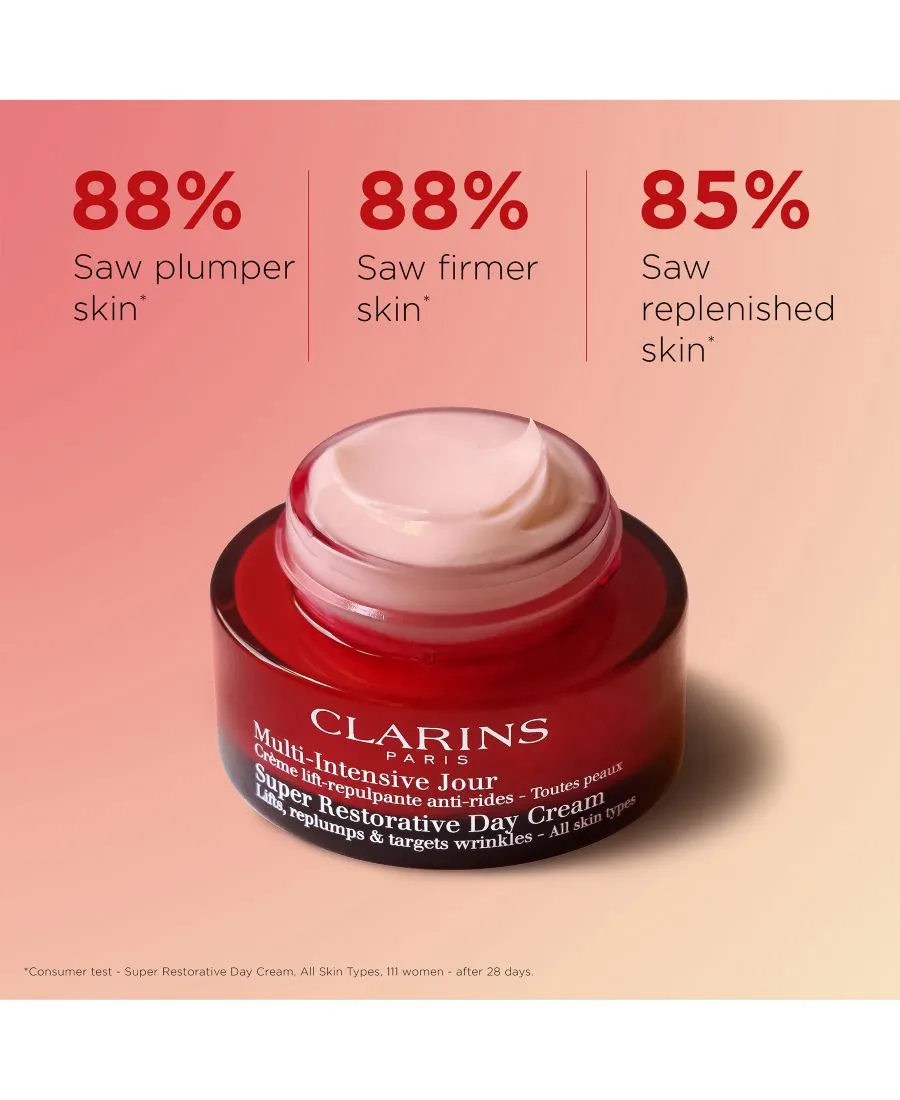 Clarins Набор из 3 предметов для дневного и ночного ухода, обладающий супервосстанавливающими свойствами — фото 3