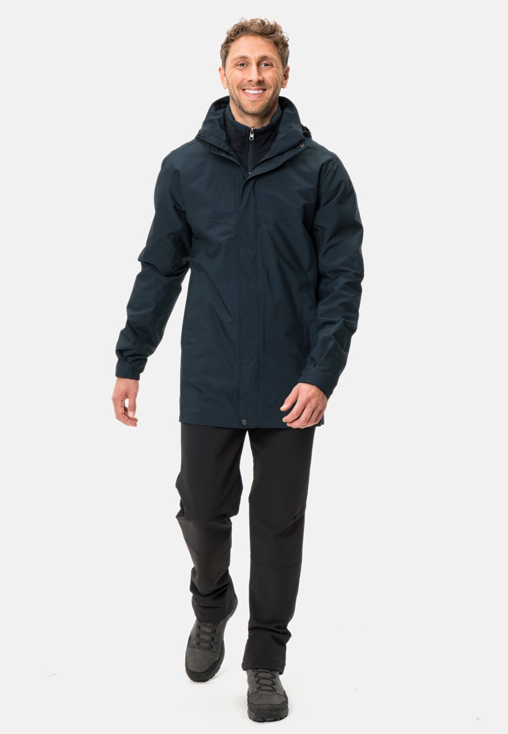 

Парка IDRIS 3IN1 Vaude, темно-синий