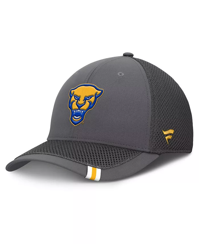 

Мужская серая кепка Pitt Panthers Clincher Flex Fanatics
