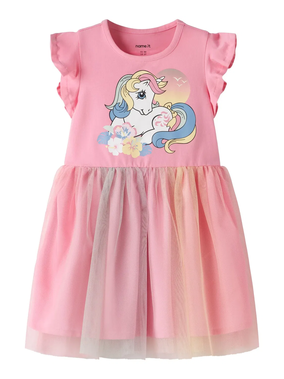 Платье с принтом My Little Pony, Name it, pink drink