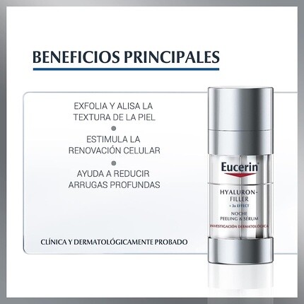 Сыворотка Eucerin — Ночная - Hyaluron-Filler, 30 мл — фото 2