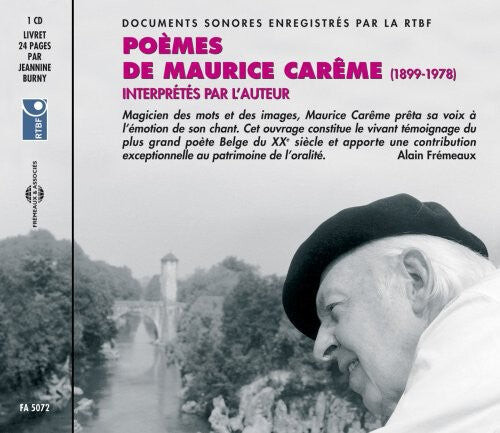 

CD диск Careme, Maurice: Poemes de Maurice Careme