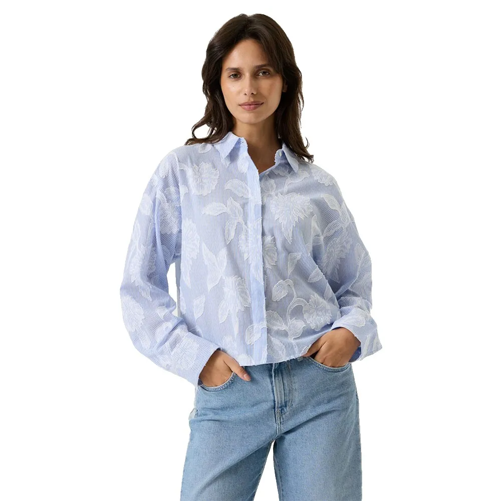 

Рубашка с длинным рукавом Garcia O260022, синий