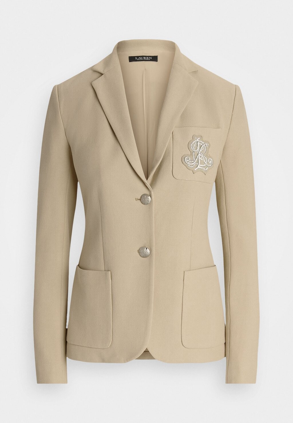 

Блейзер BULLION JACQUARD BLAZER Ralph Lauren, бежевый