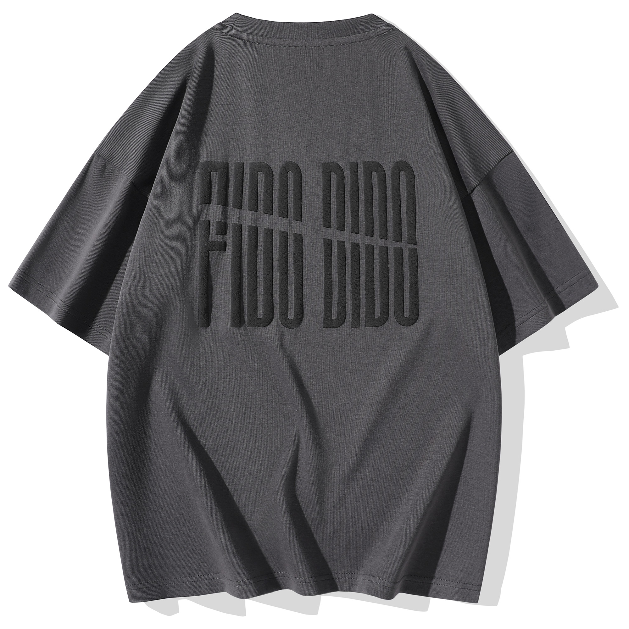 

Футболка с короткими рукавами унисекс FIDO DIDO, Black Striped