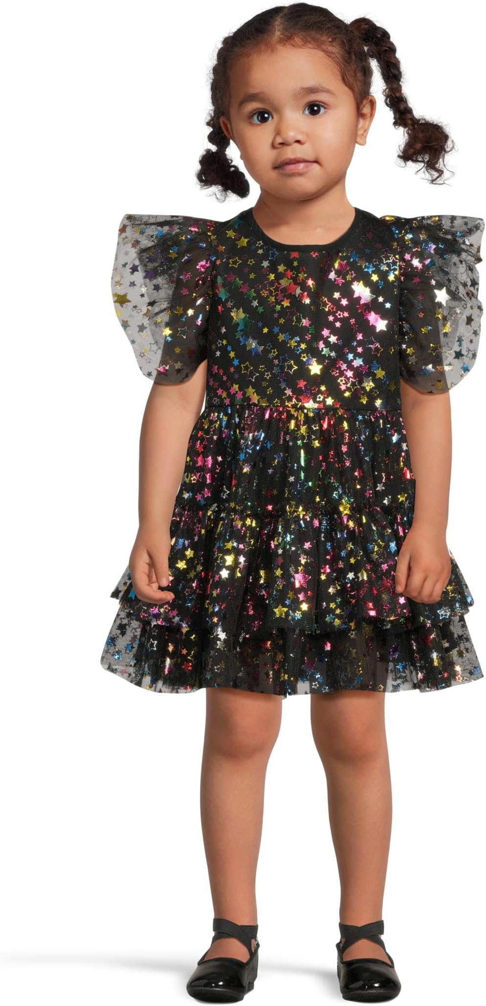 

Платье Lola and The Boys Shining Rainbow Star Tulle Dress, черный