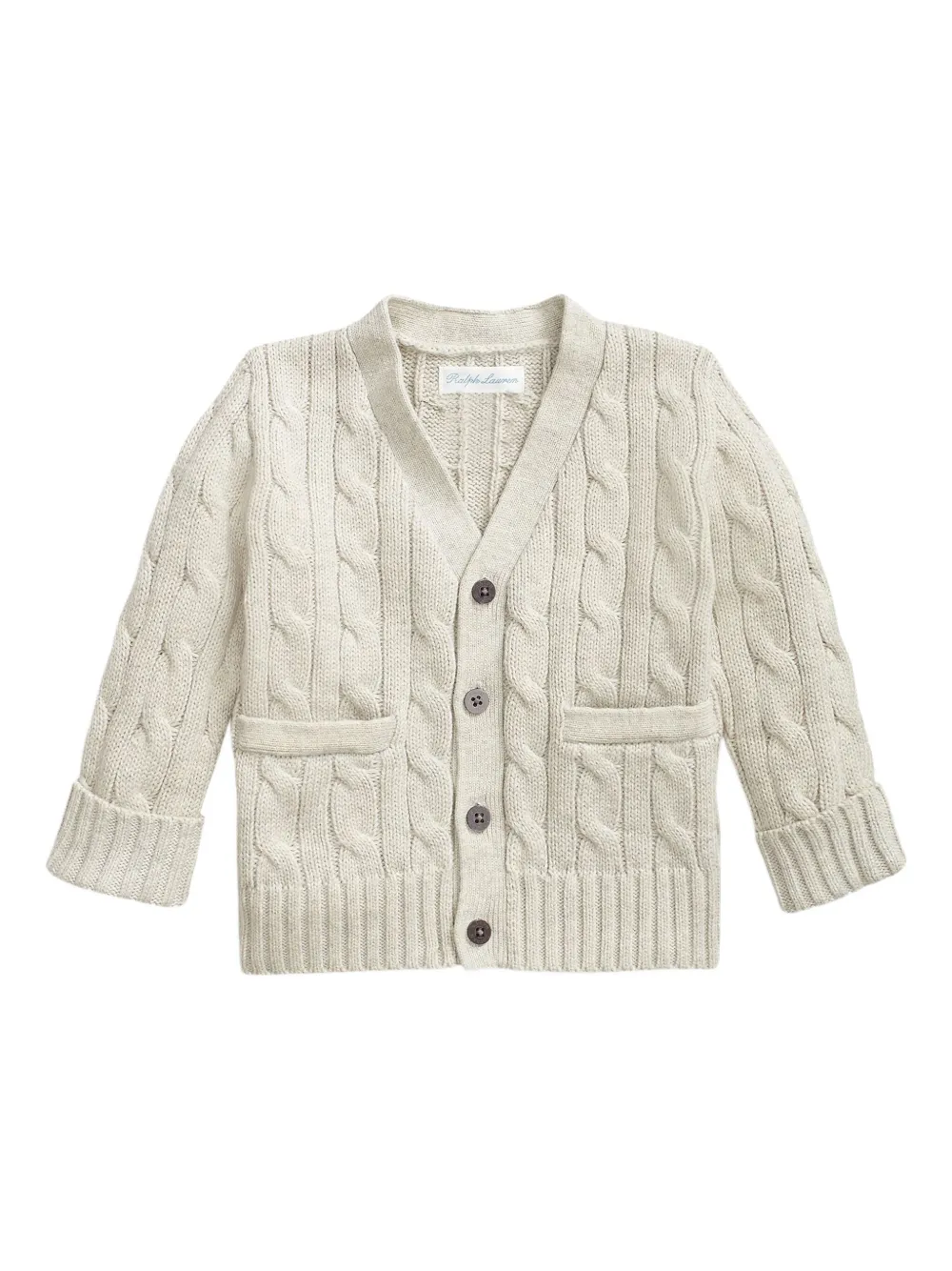 

Кардиган фактурной вязки POLO RALPH LAUREN KIDS, нейтральный