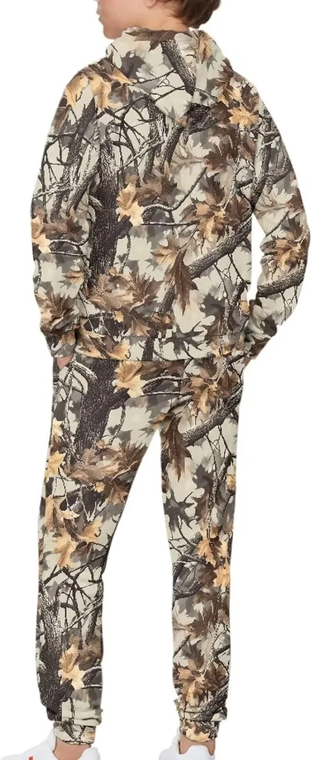 Детский спортивный костюм Xpyiqun, 2 предмета, Camo C — фото 4