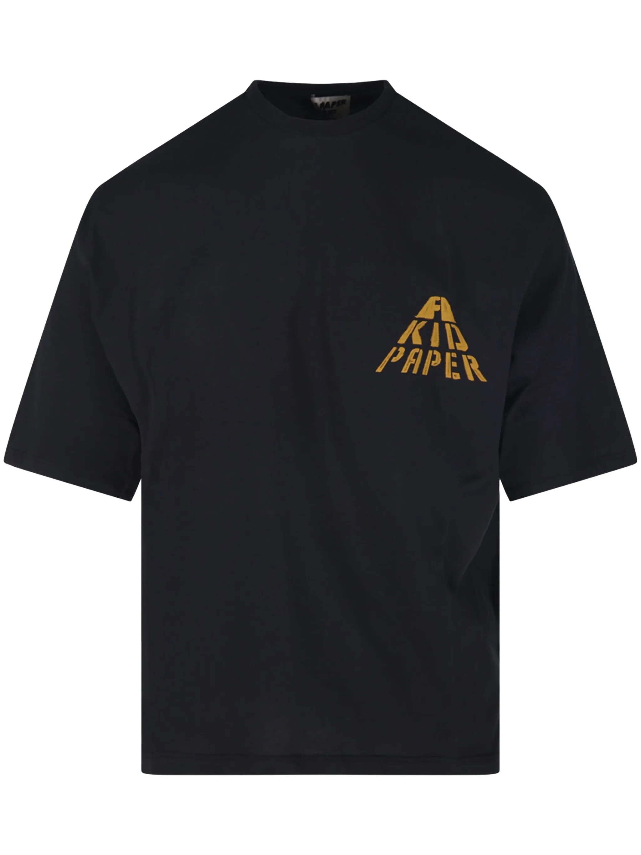 

Футболка с логотипом A Paper Kid, черный