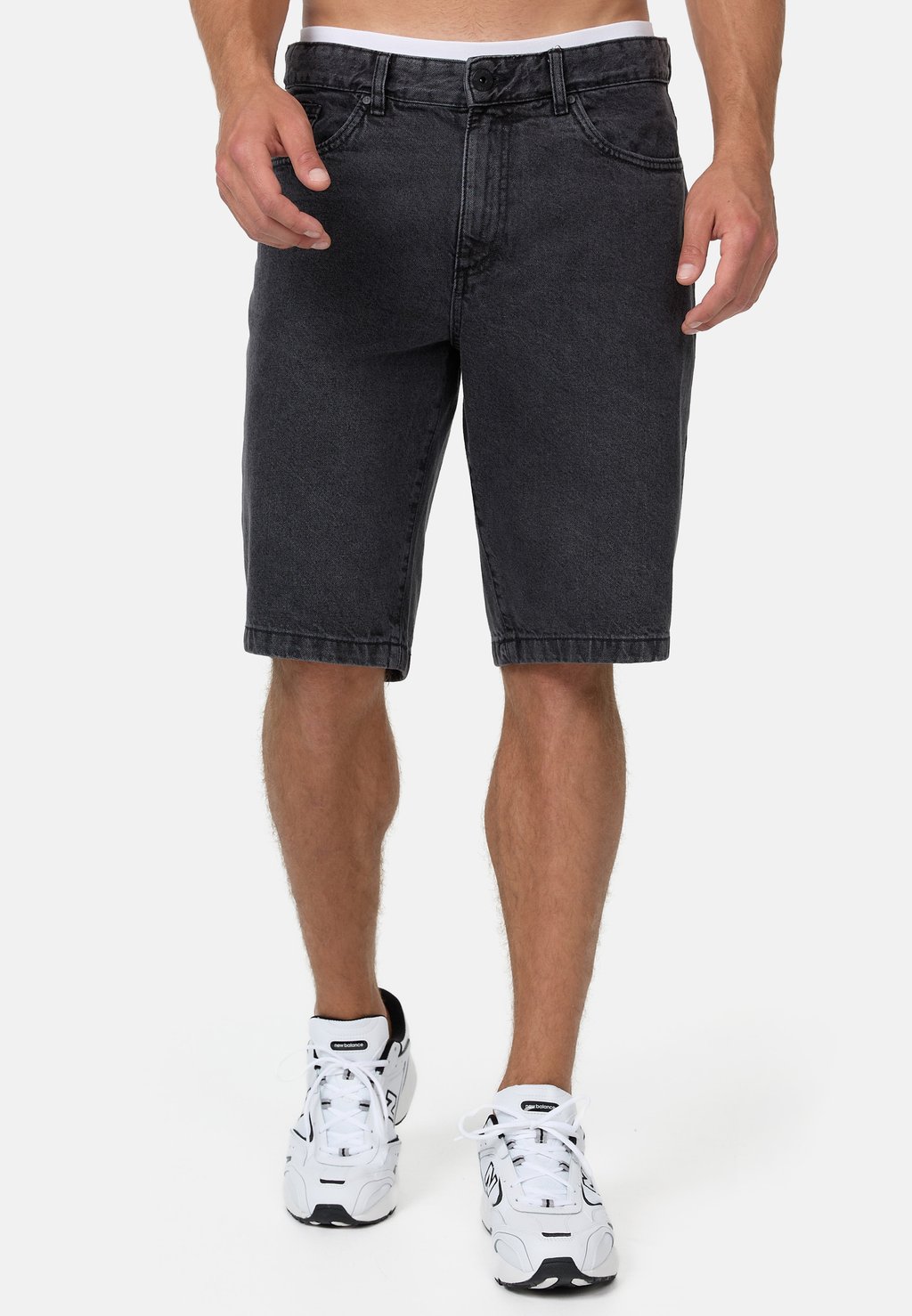 

Джинсовые шорты INTIAN INDICODE JEANS, черный