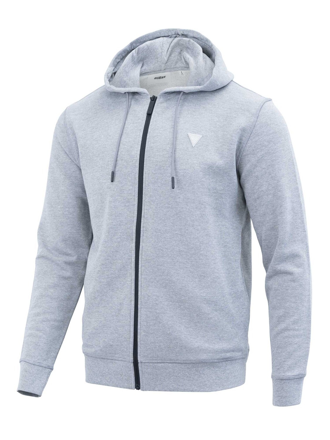 

Толстовка Guess ALDWIN ZIP HOODED SWEATSHIRT, серый