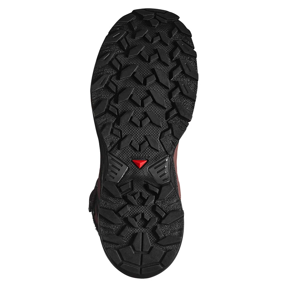 Походные ботинки женские Salomon X Ultra Snowpilot с водонепроницаемой мембраной, коричневый — фото 2