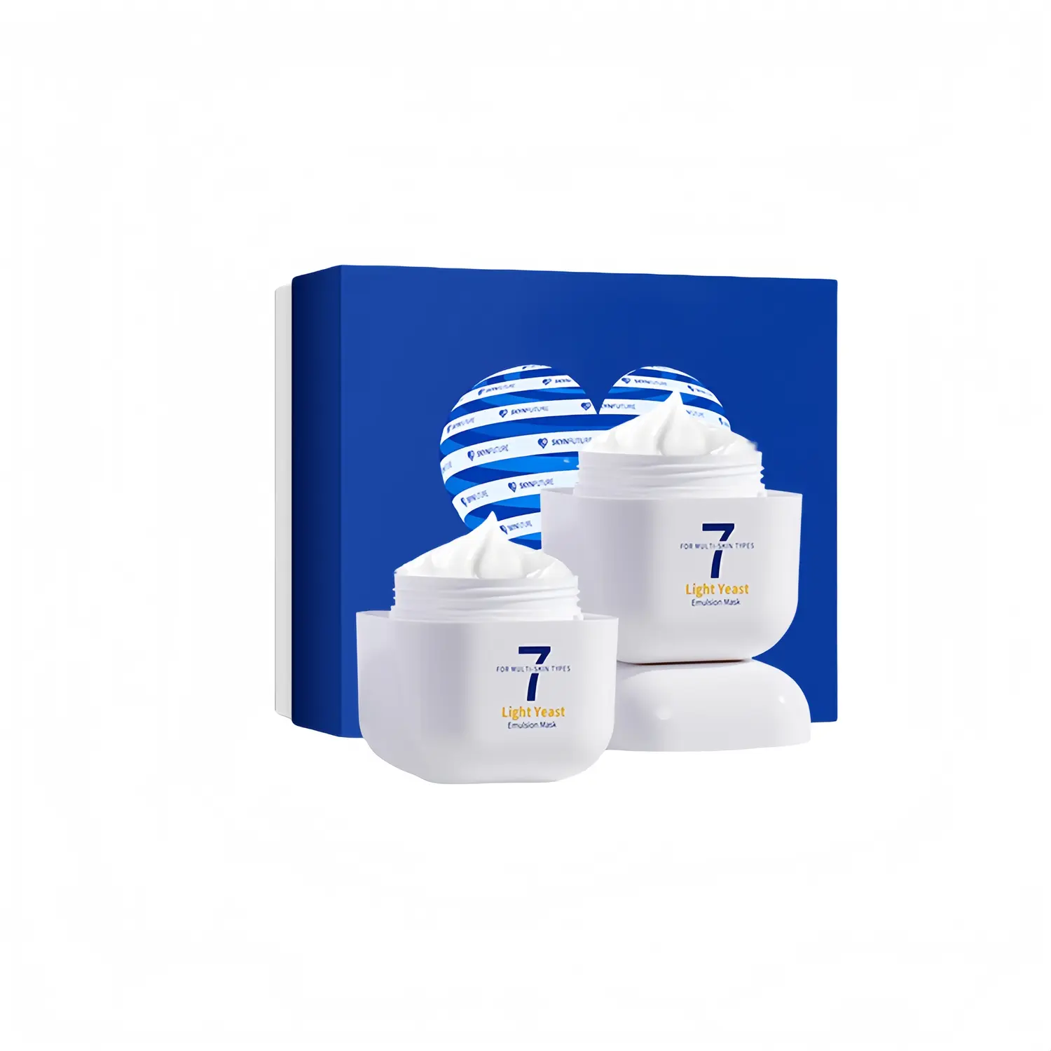 

Маска для лица с молочной терапией и светочувствительным эффектом успокаивающая, осветляющая, подтягивающая, увлажняющая SKYNFURURE