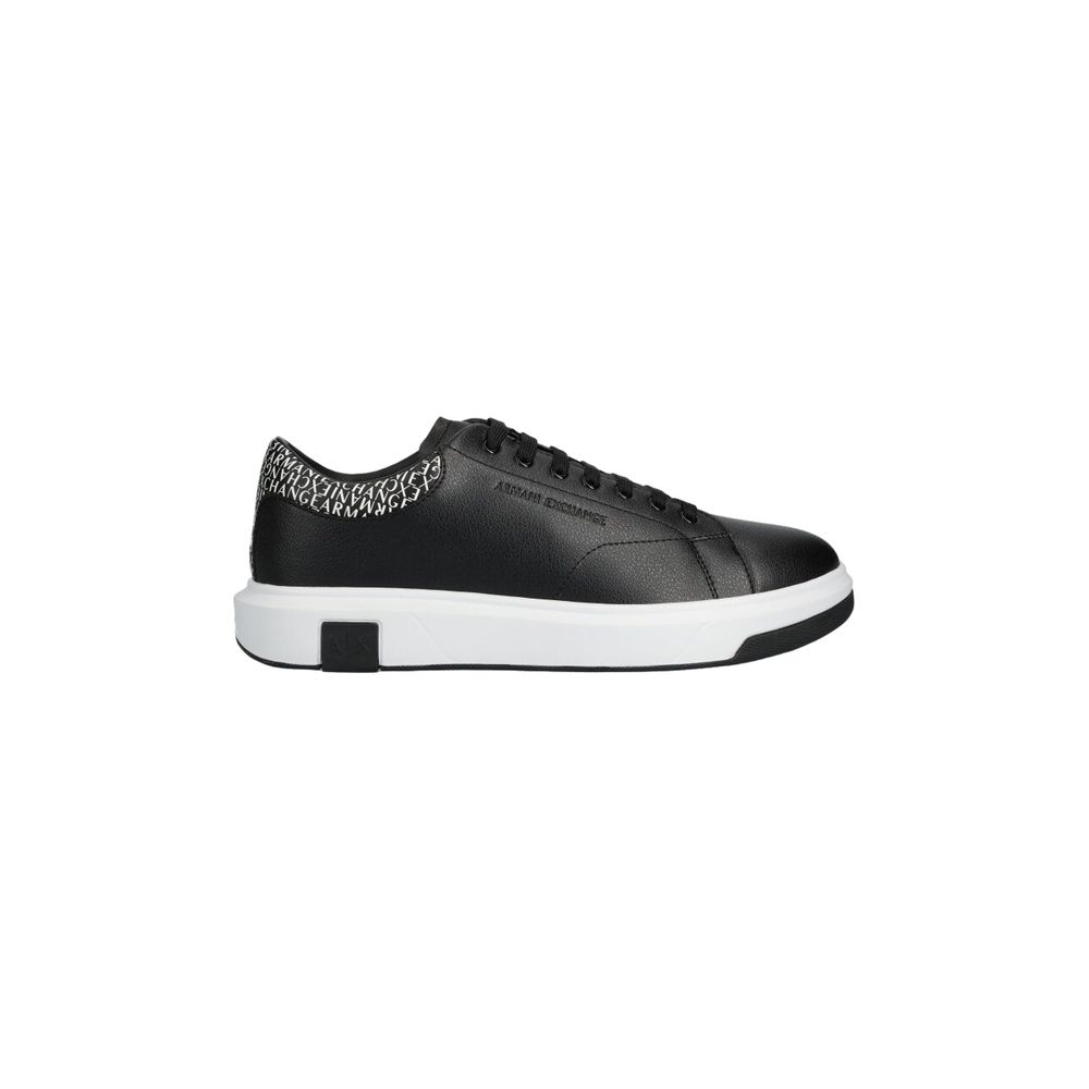 

Черные кроссовки из полиэстера Armani Exchange