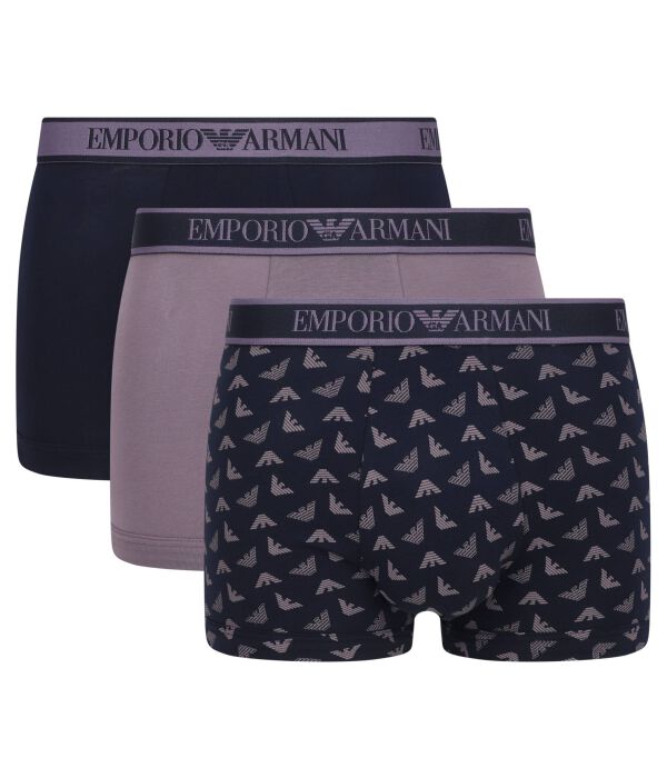 

Трусы 3 шт. Emporio Armani, синий