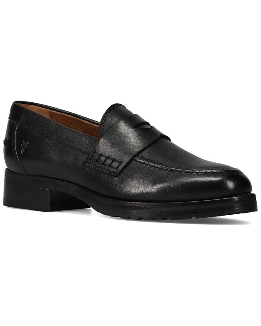 

Кожаные лоферы Frye Melissa Lug, черный