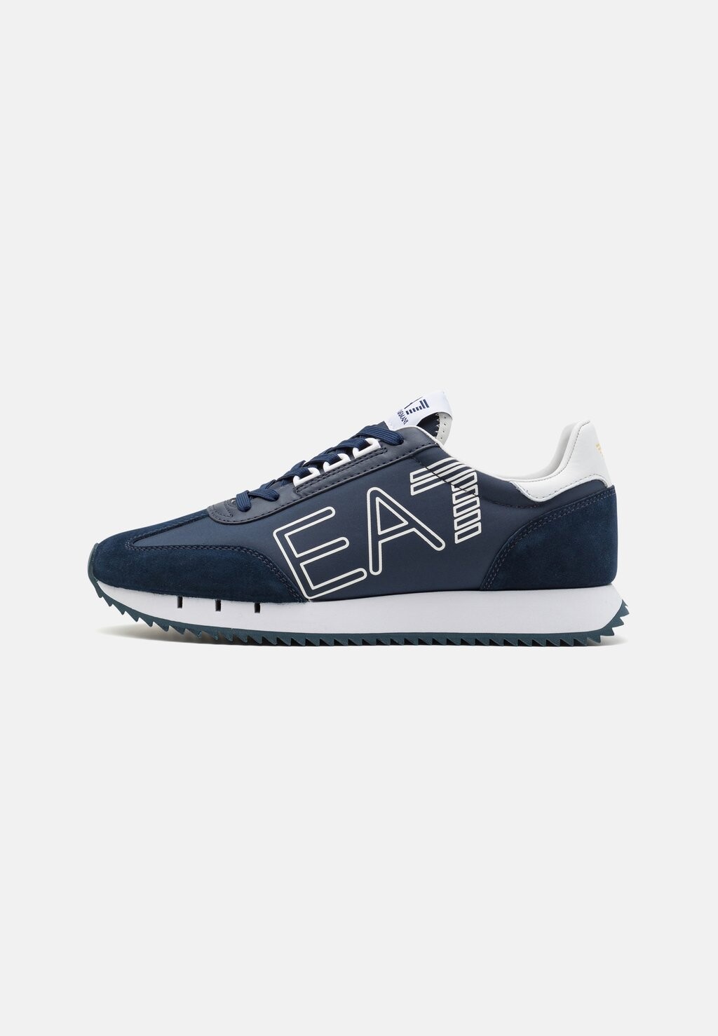 

Низкие кроссовки Vintage EA7 Emporio Armani, цвет navy/white