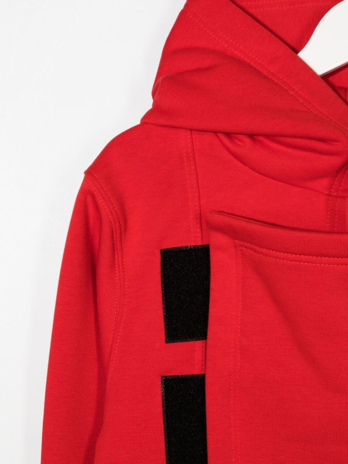 Худи с вышитым логотипом Givenchy Kids, красный — фото 3
