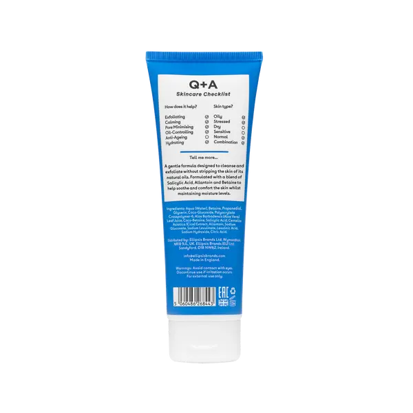 Гель для умывания Q+A — С салициловой кислотой, Salicylic daily cleanse, 125 мл — фото 4