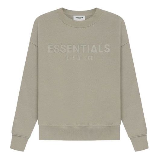 

Худи (GS) Fear of God Essentials SS21 Pull-Over Crewneck Moss