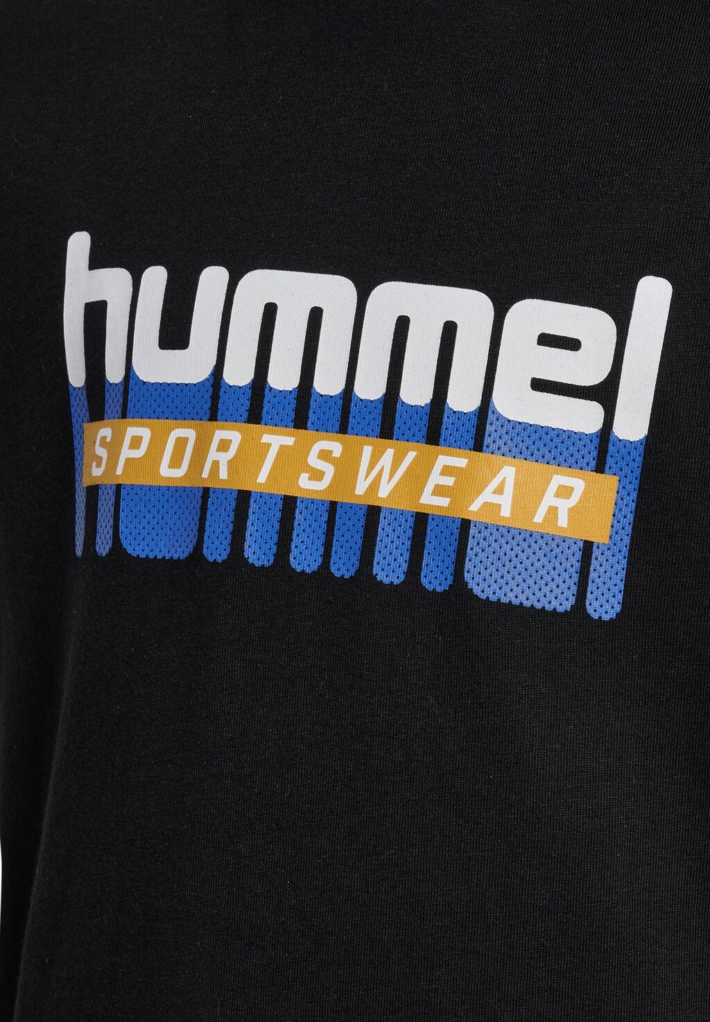 

Футболка Hummel, черный деним