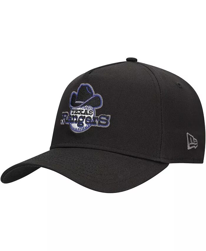 

Мужская черная кепка Texas Rangers Tonal Pop A-Frame 9FORTY Adjustable New Era