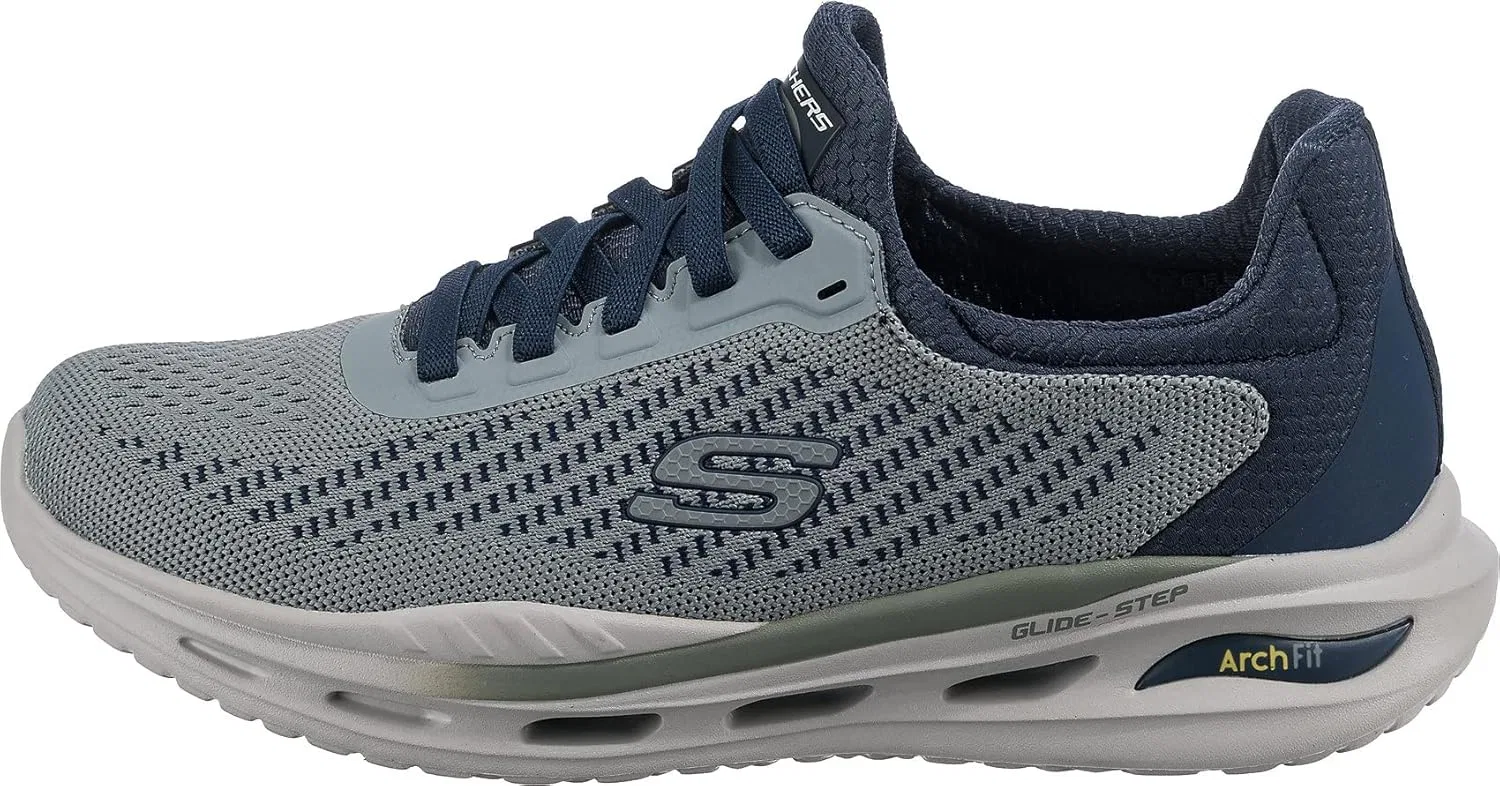 Мужские кроссовки Skechers Arch Fit Orvan Trayver, Gray — фото 2