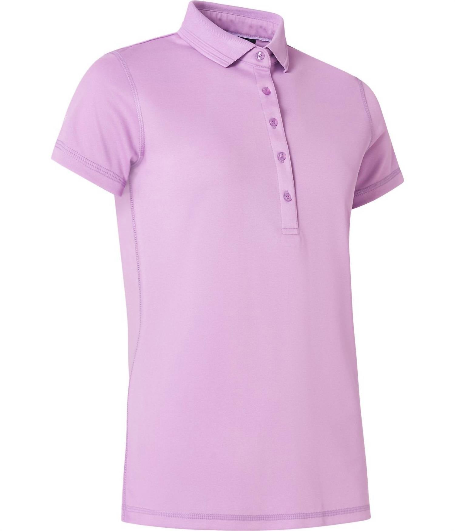 

Женское поло Cray с коротким рукавом в цвете Lupine Abacus Sportswear US
