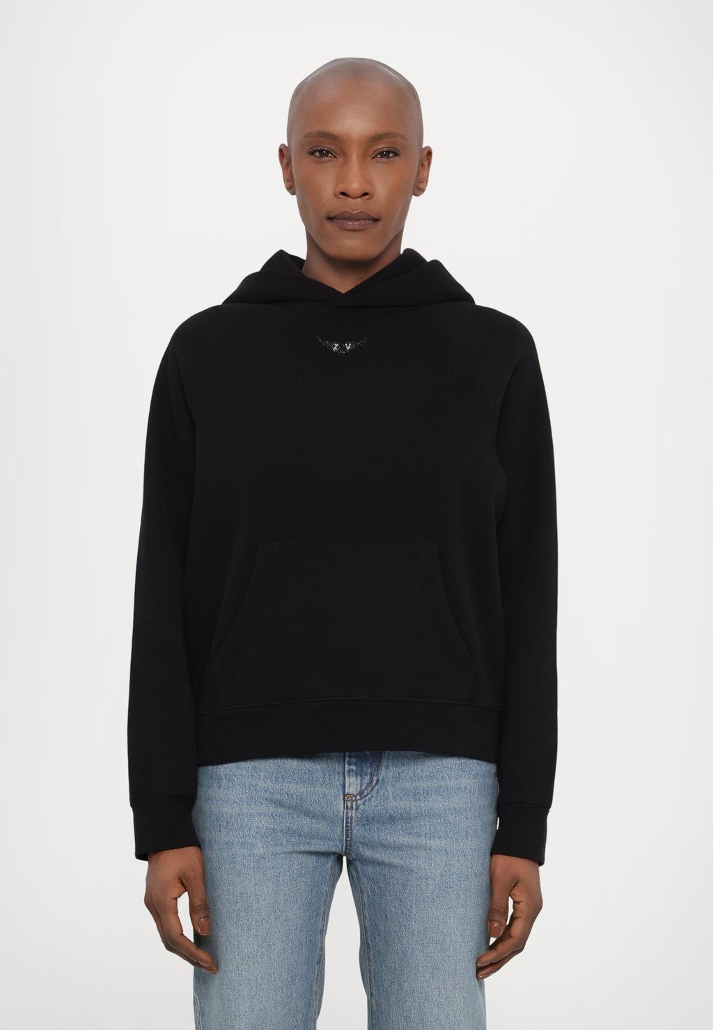 

Толстовка GEORGY WINGS STRASS - Hoodie Zadig & Voltaire, черный