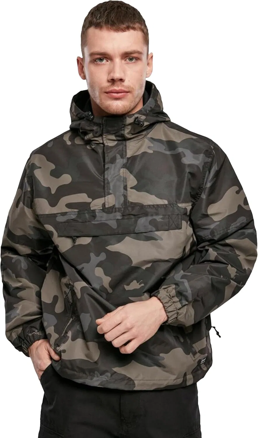 Ветровка мужская Brandit Summer Windbreaker, Darkcamo — фото 3