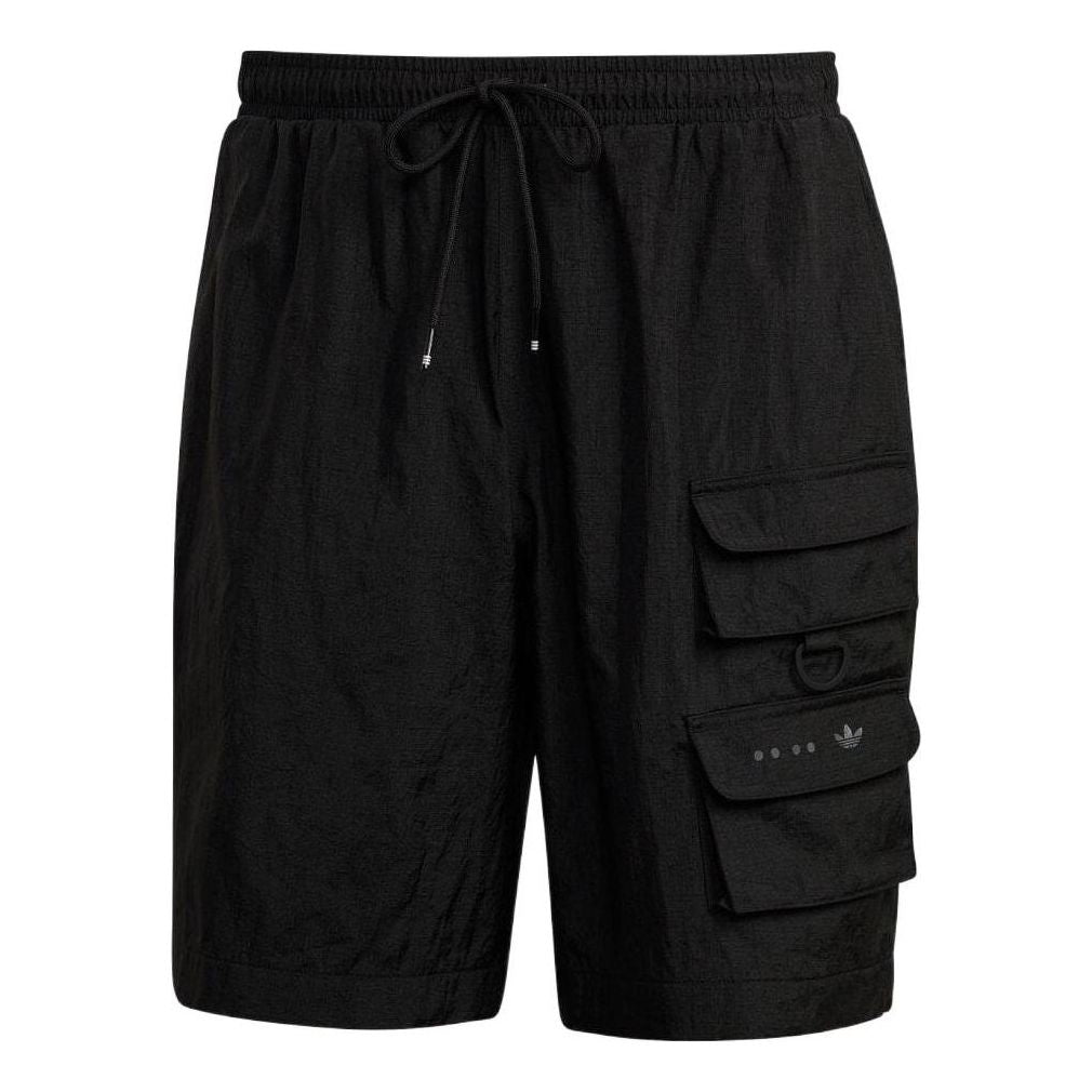 

Шорты adidas Solid Color Multiple Pockets Lacing Shorts Black HS8889