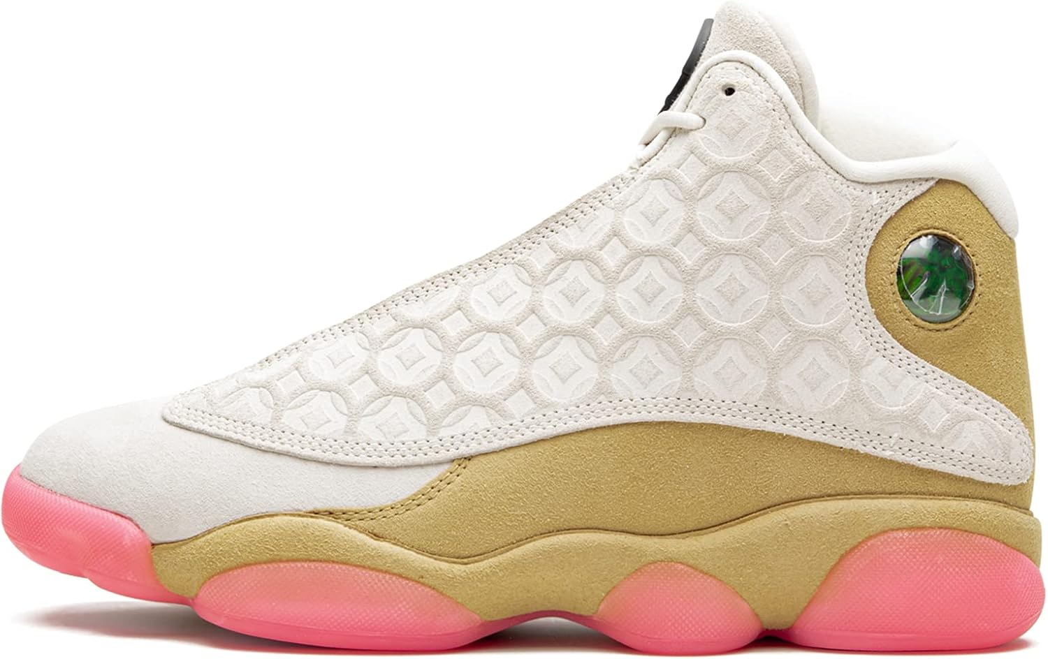 

Мужские баскетбольные кроссовки Nike Air Jordan 13 Retro CNY Cw4409-100 размер, слоновая кость/розовый