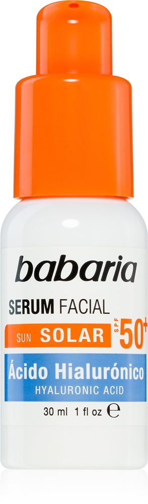 

Увлажняющая сыворотка для лица с высокой степенью защиты от солнца Babaria, spf 50+ 30 мл