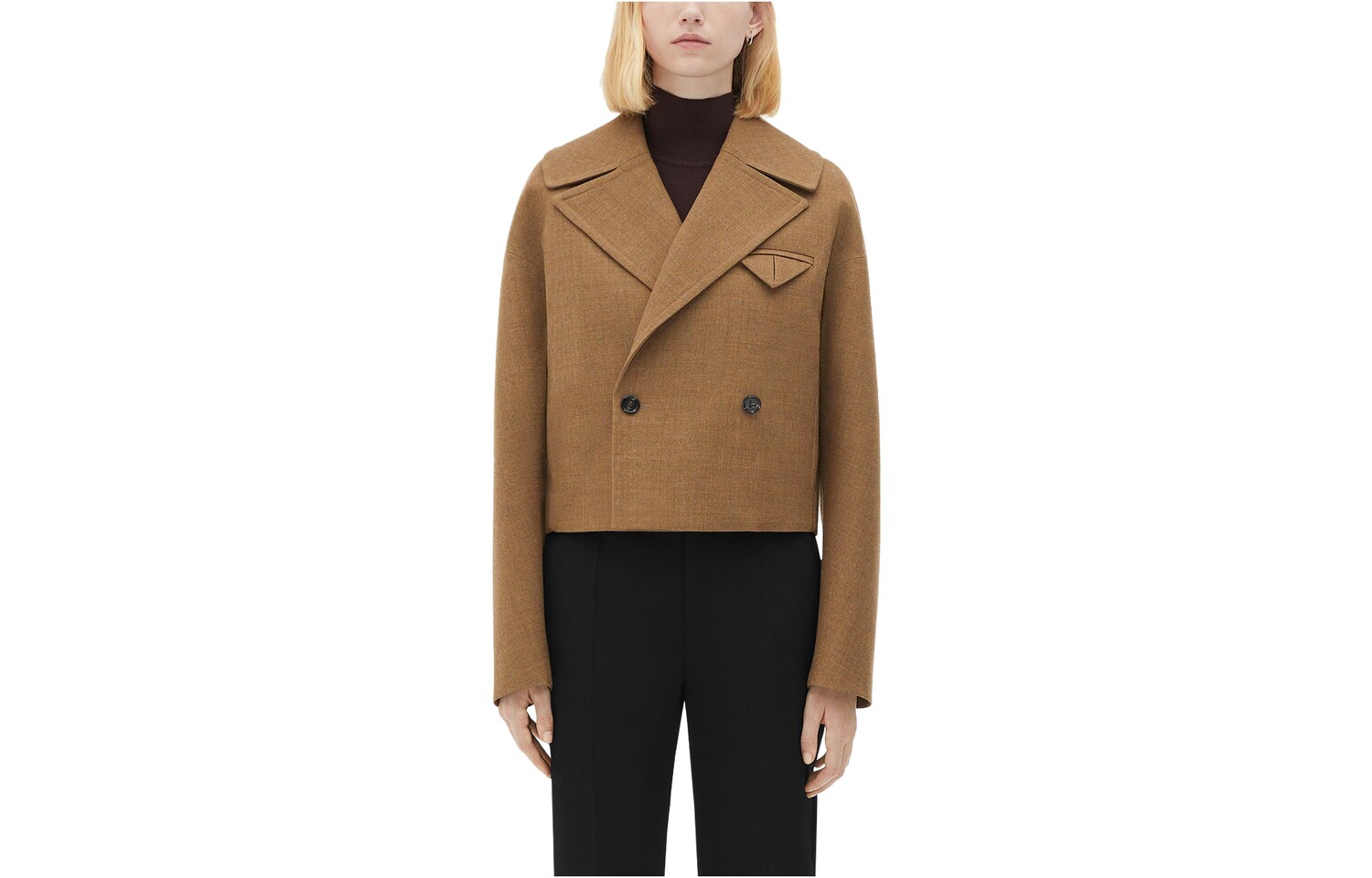 

Куртка женская коричневая Bottega Veneta