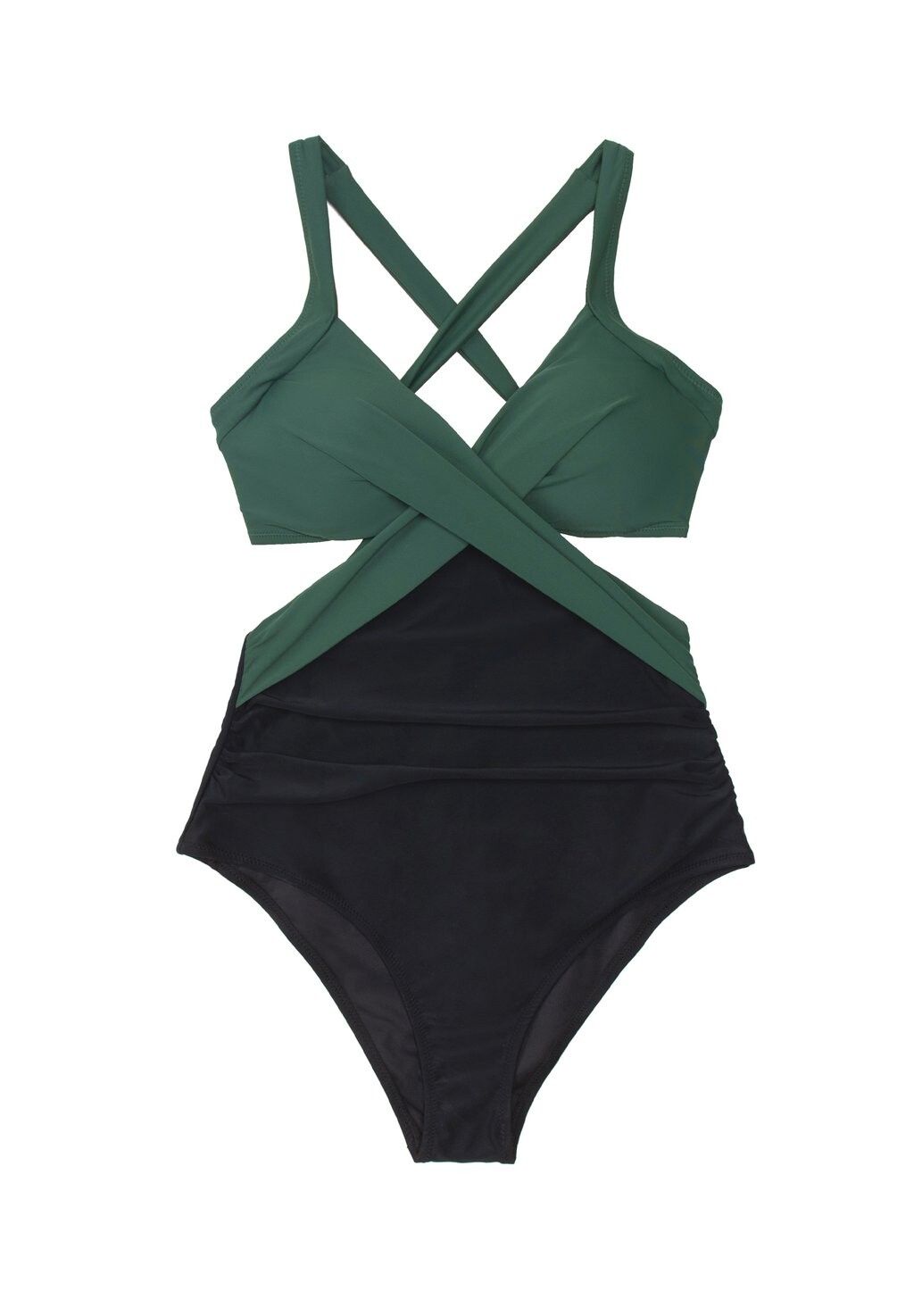 

Купальник Control Cut Out Cupshe, черный