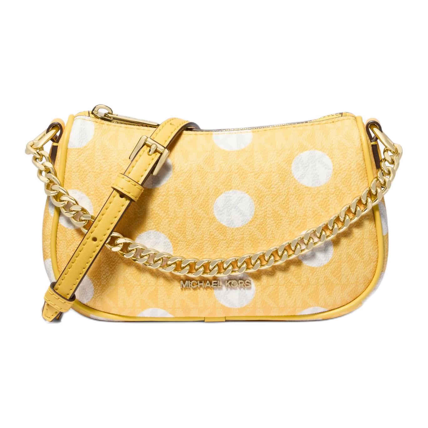 

Сумка Carmela через плечо из искусственной кожи, маленькая женская, chrysanthemum yellow & white MICHAEL KORS, Set (Bag+Dust Bag), Желтый, Сумка Carmela через плечо из искусственной кожи, маленькая женская, chrysanthemum yellow & white MICHAEL KORS, Set (