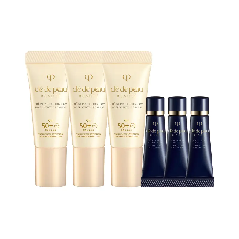 

Набор пробников праймера с антивозрастной защитой от солнца увлажняющий и питающий с UV-защитой 8мл+3мл Clé De Peau Beauté