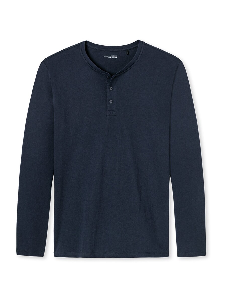 

Лонгслив SCHIESSER Shirt Longsleeve Mix & Relax, синий