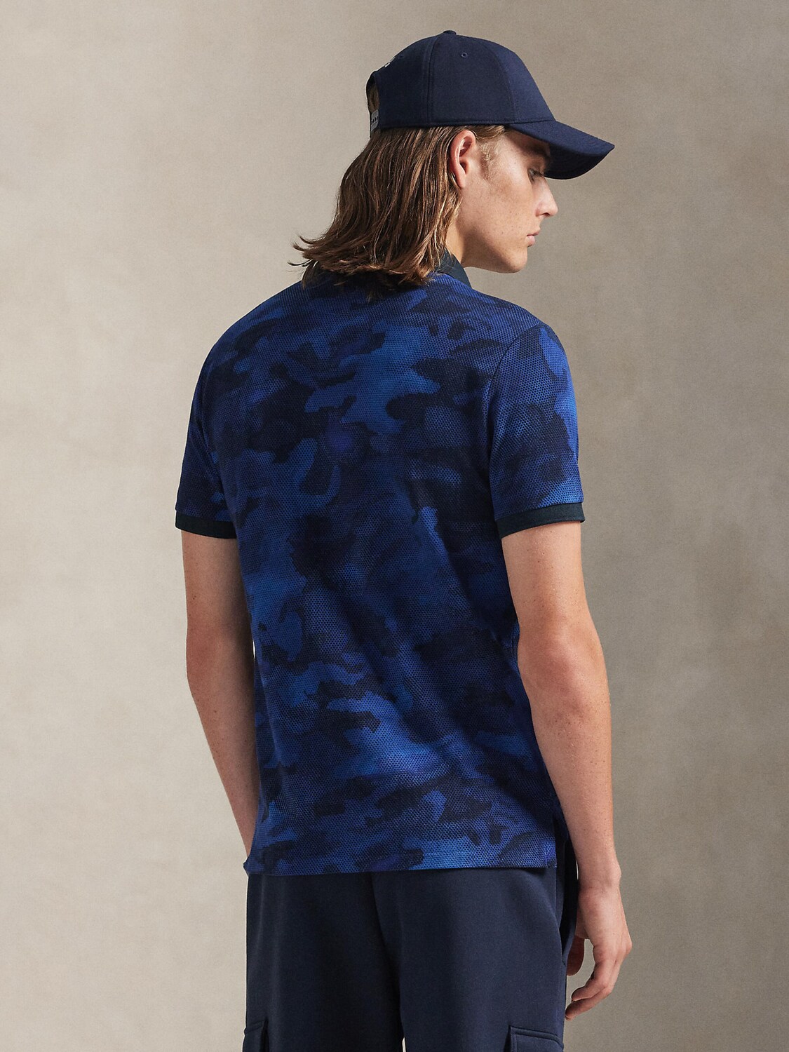 Polo Ralph Lauren Футболка в синем, морской синий — фото 4