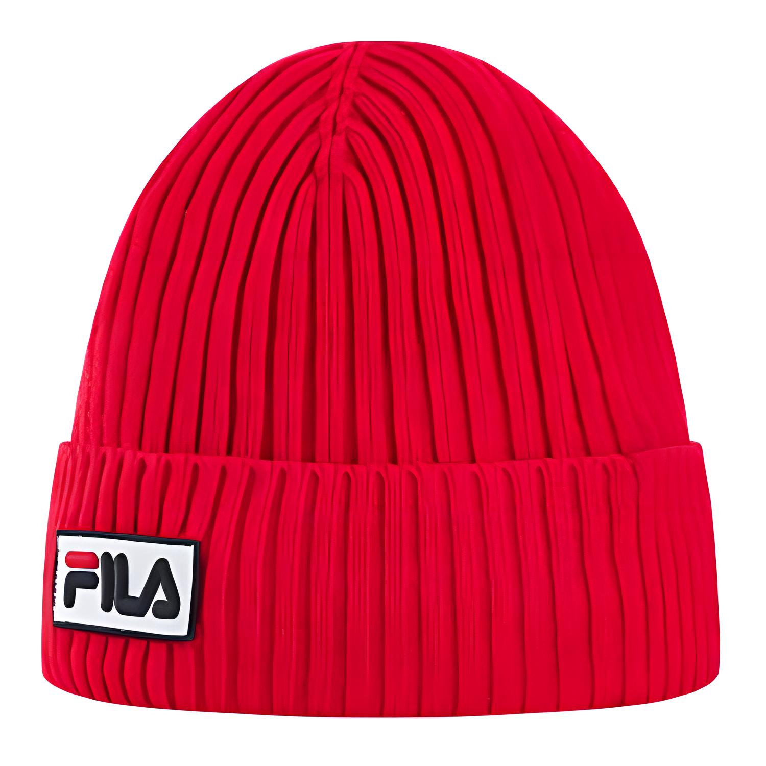 

FILA Красная унисекс шапка из овечьей шерсти, Red