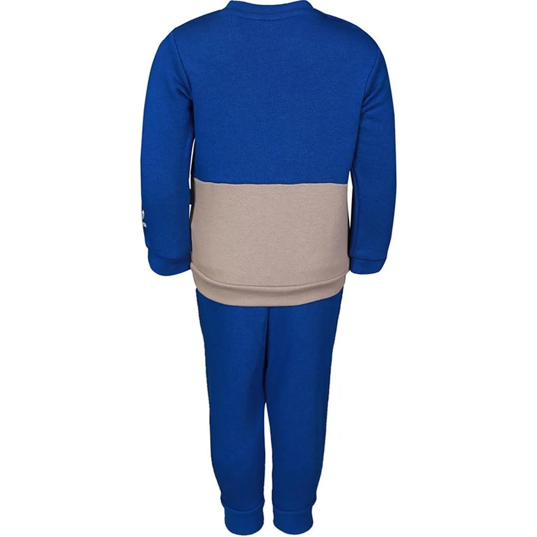 Adidas Originals Повседневный спортивный костюм royal blue/white/khaki для подростков — фото 4