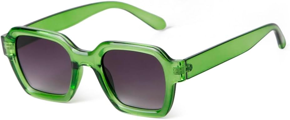 

Модные солнцезащитные очки для женщин и мужчин с леопардовым принтом, градиентные, с защитой от УФ-излучения UV400, прямоугольные, конфетных цветов, SUN4213 Generic, C7