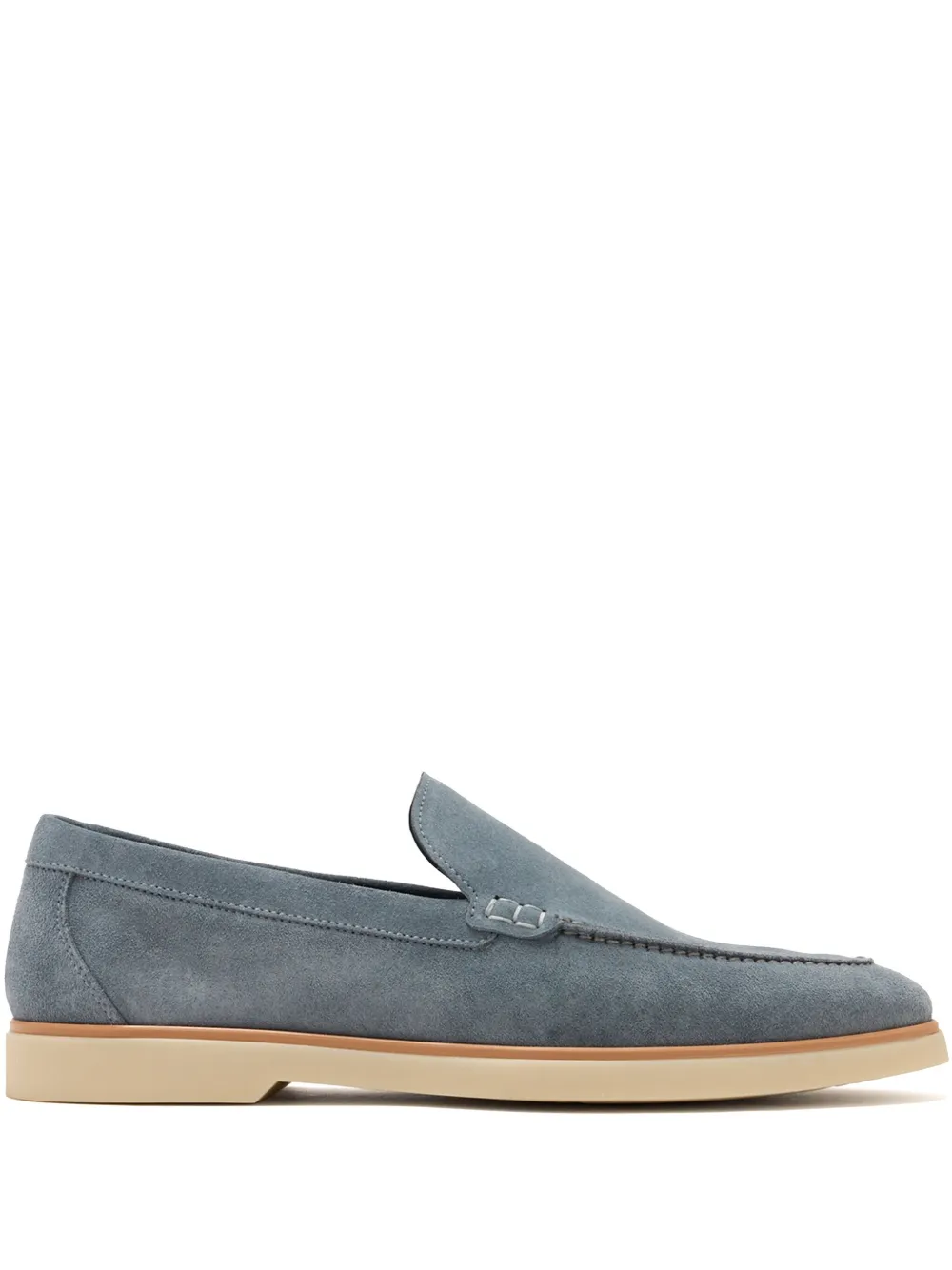 

Замшевые лоферы Magnanni, синий