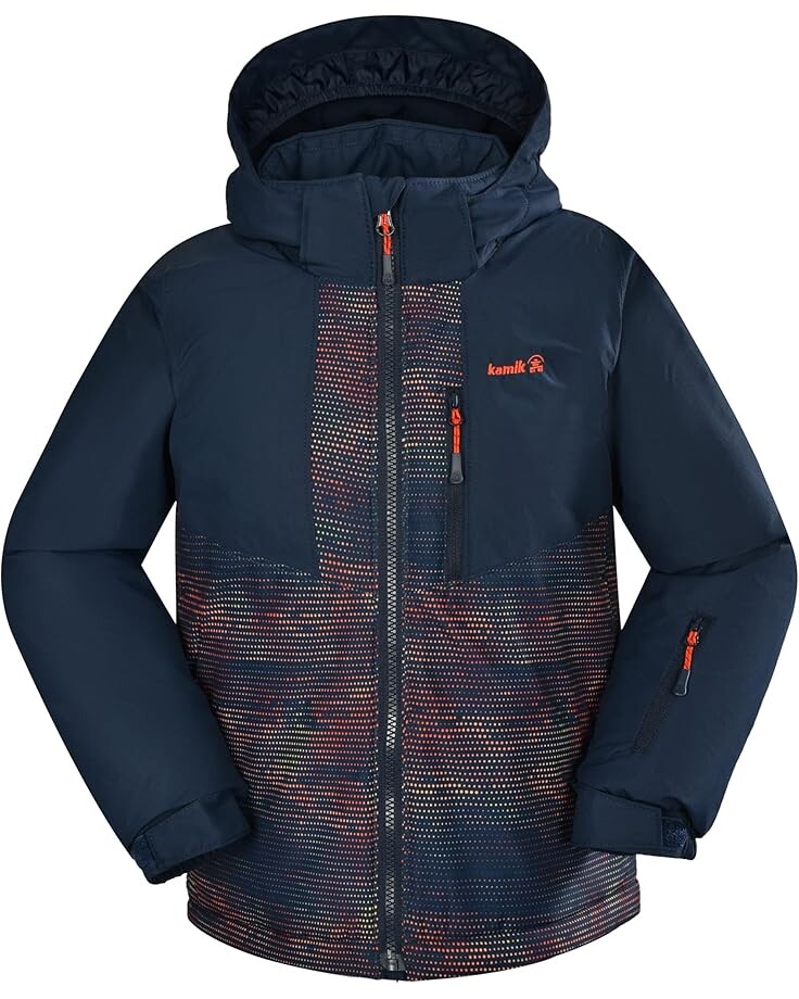 

Куртка Kamik Kids Arlo Insulated Jacket, цвет Midnight
